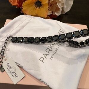 Park Lane Jet Black Impression Bracelet NWT